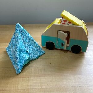 Lovevery pop-up camper and tent